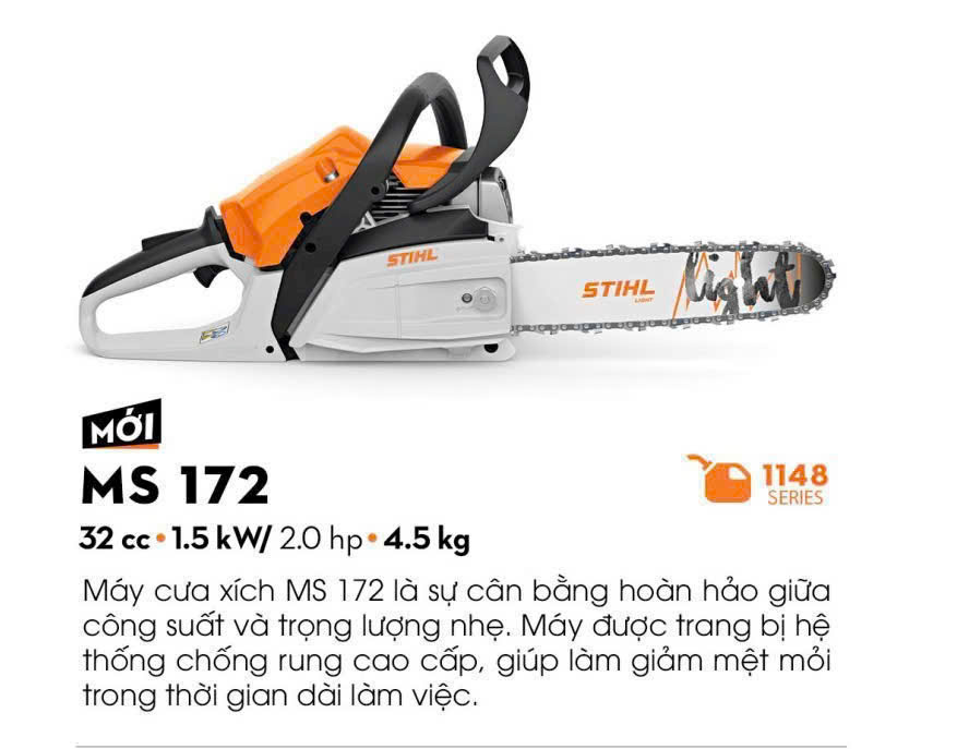 CƯA XÍCH CẮT GỖ