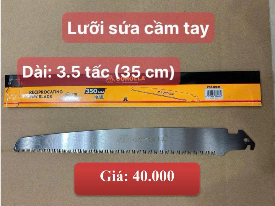 LƯỠI CƯA CẦM TAY RỜI