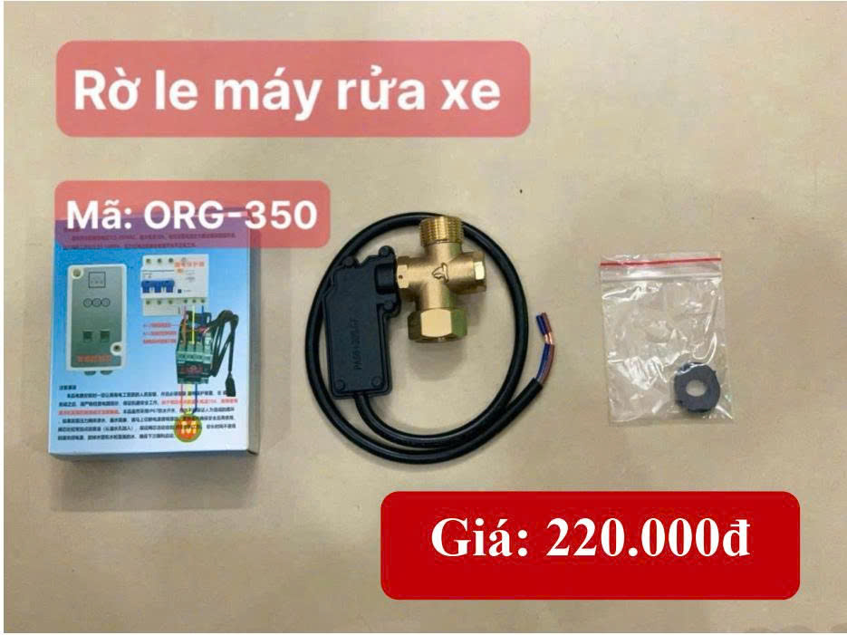 RỜ LE RỬA XE
