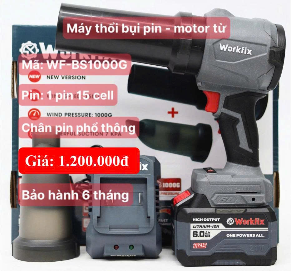 MÁY THỔI BỤI PIN