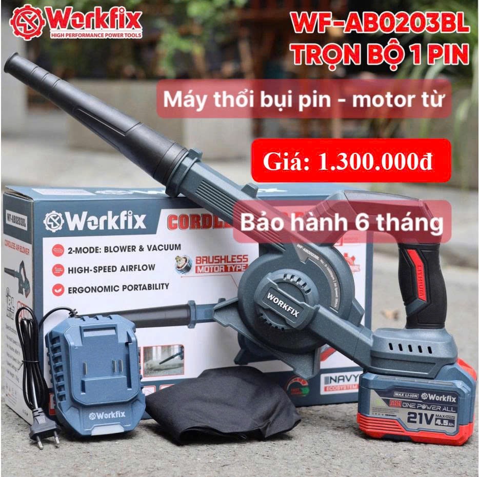 MÁY THỔI BỤI PIN